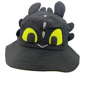 Universal Studios How to Train Your Dragon Toothless Adult Bucket Hat Black  OS